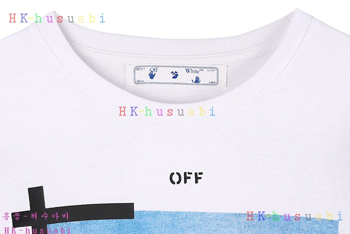 NEW 오프화이트 긴팔티 신상 OF 653531