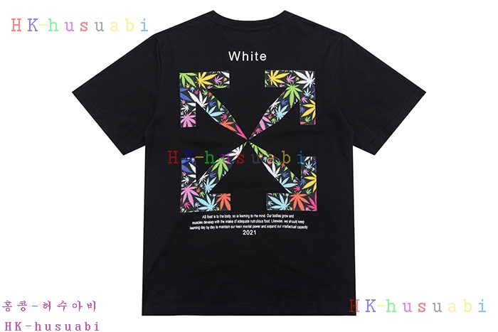 NEW 오프화이트 반팔티 신상 OF 472573