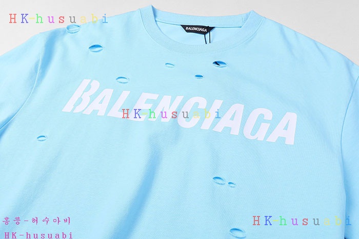 NEW 발렌시아가 반팔티 신상 B 4725227
