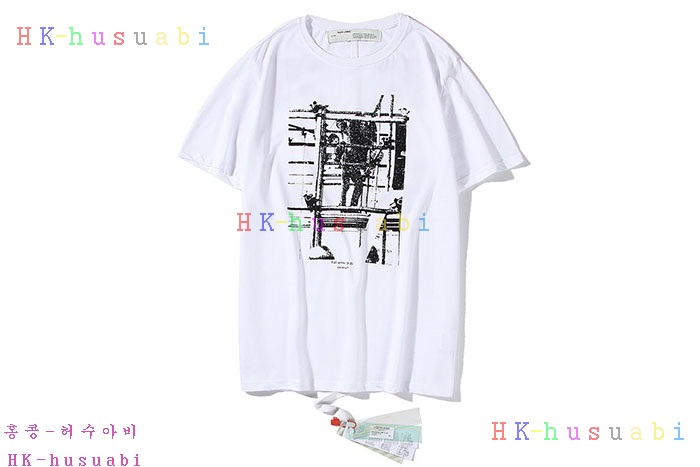 NEW 오프화이트 반팔티 신상 OF 757294