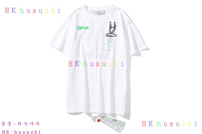 NEW 오프화이트 반팔티 신상 OF 757293