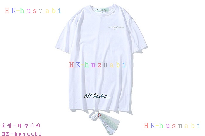 NEW 오프화이트 반팔티 신상 OF 757289