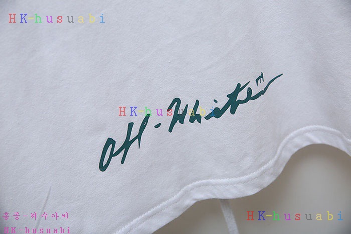 NEW 오프화이트 반팔티 신상 OF 757289