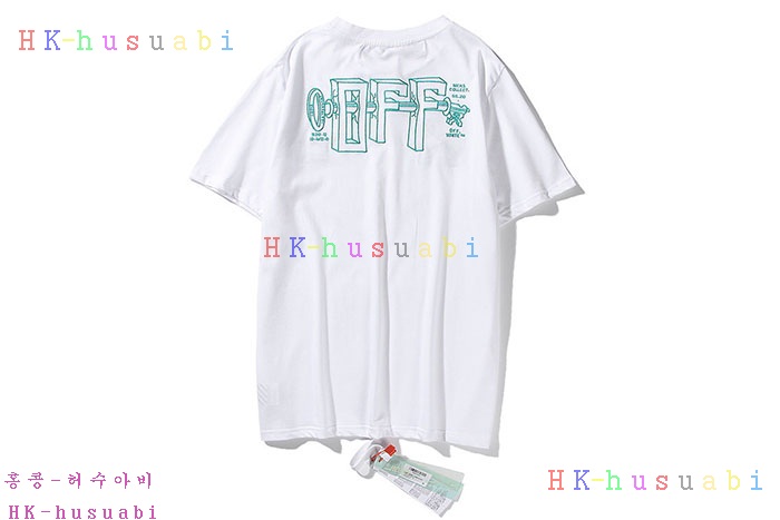 NEW 오프화이트 반팔티 신상 OF 757275
