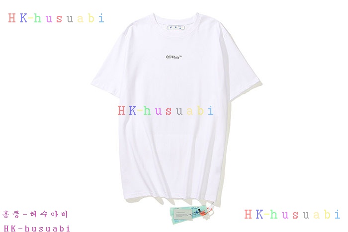 NEW 오프화이트 반팔티 신상 OF 757214