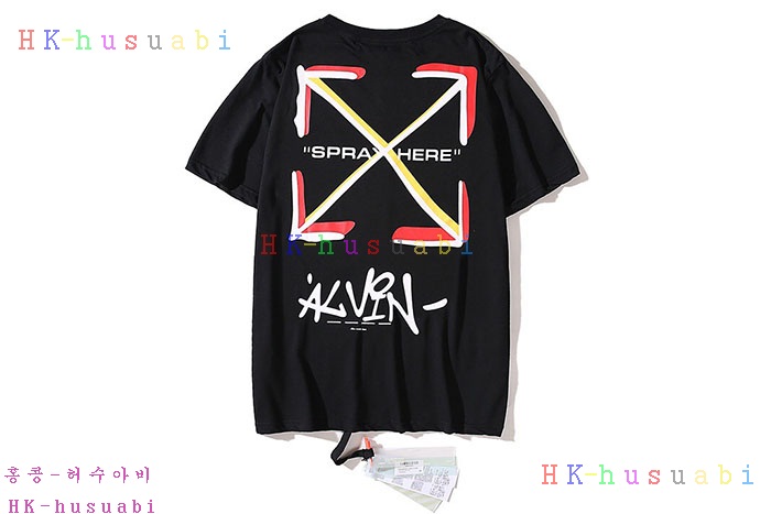 NEW 오프화이트 반팔티 신상 OF 757255