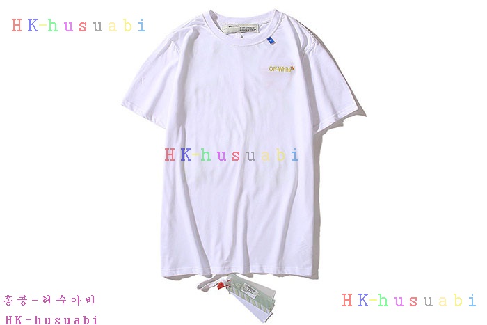 NEW 오프화이트 반팔티 신상 OF 757251