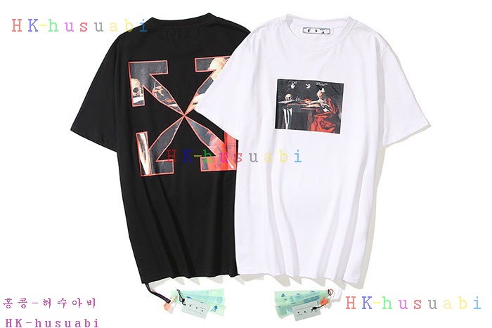 NEW 오프화이트 반팔티 신상 OF 757244