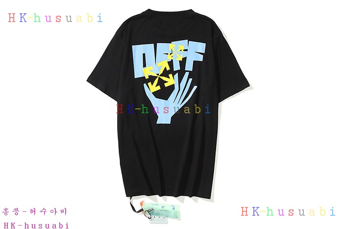 NEW 오프화이트 반팔티 신상 OF 757217