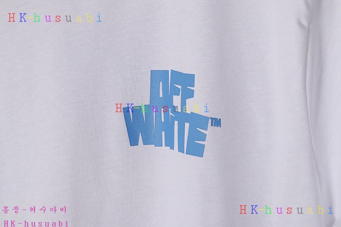 NEW 오프화이트 반팔티 신상 OF 757217