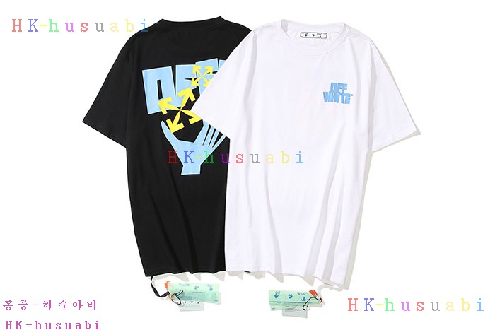 NEW 오프화이트 반팔티 신상 OF 757217