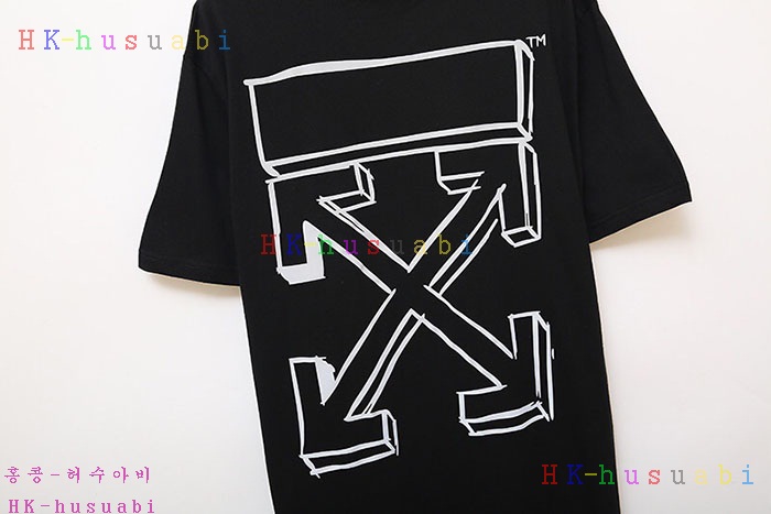 NEW 오프화이트 반팔티 신상 OF 757308
