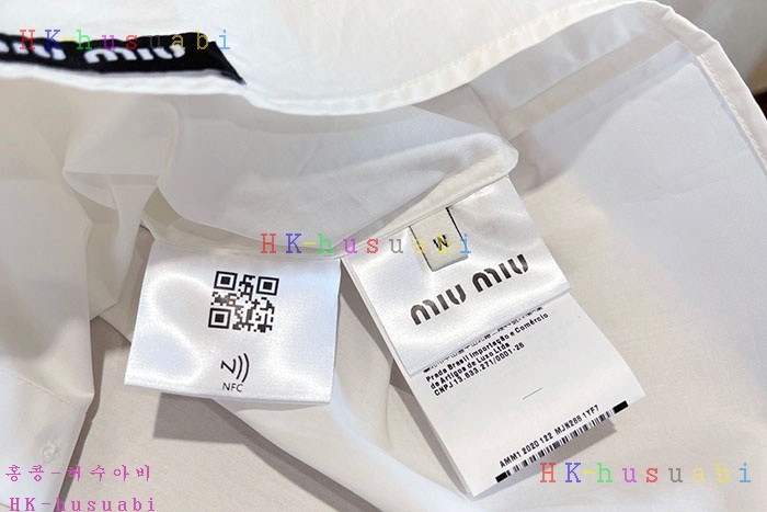 NEW 미우미우 블라우스 신상 MU 555250