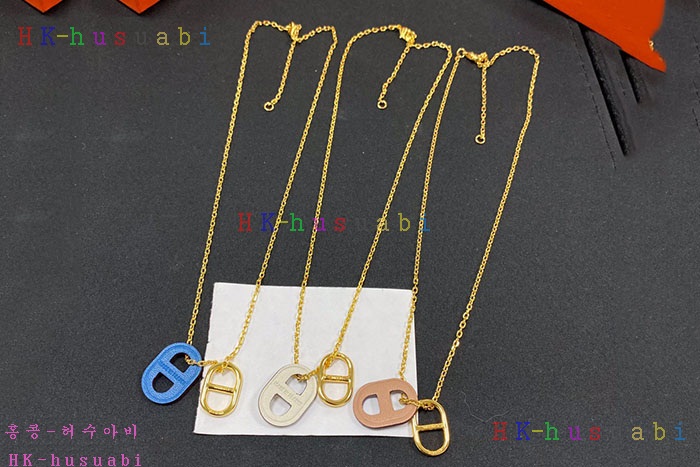 NEW 에르메스 목걸이 신상 H 72555