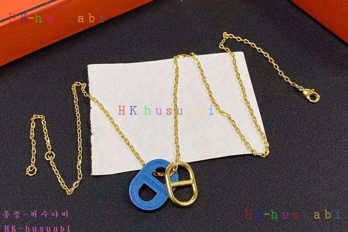 NEW 에르메스 목걸이 신상 H 72555