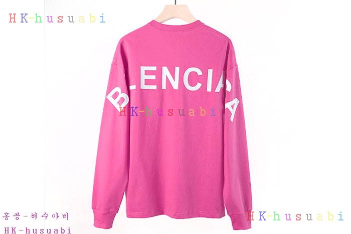 NEW 발렌시아가 맨투맨 신상 B 757263