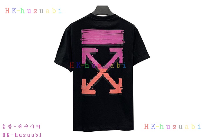 NEW 오프화이트 반팔티 OF 552802