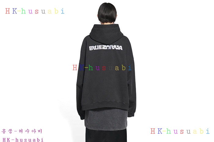 NEW 발렌시아가 후드티 신상 B 427805