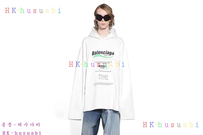 NEW 발렌시아가 후드티 신상 B 662536