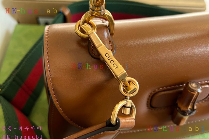 ★미러급★구찌 뱀부 스몰 탑 핸들백 675797-6