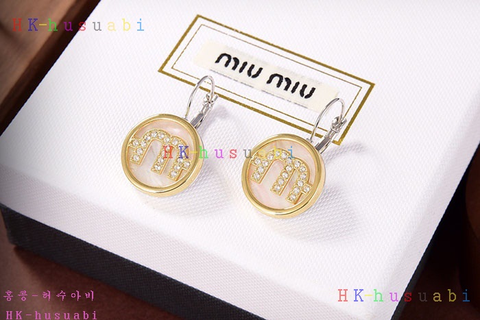 NEW 미우미우 귀걸이 신상 MU 2252110
