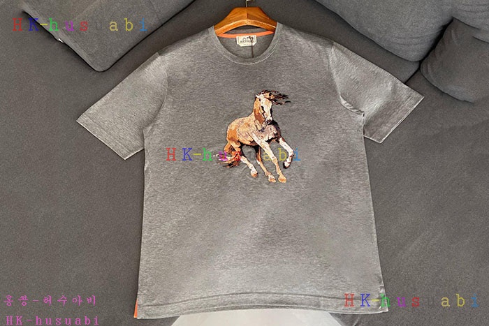NEW 에르메스 반팔티 신상 H 222016