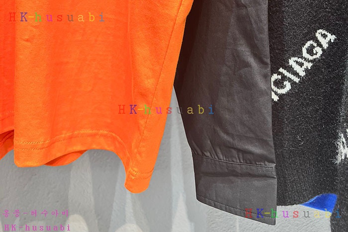 NEW 발렌시아가 긴팔티 신상 B 557238