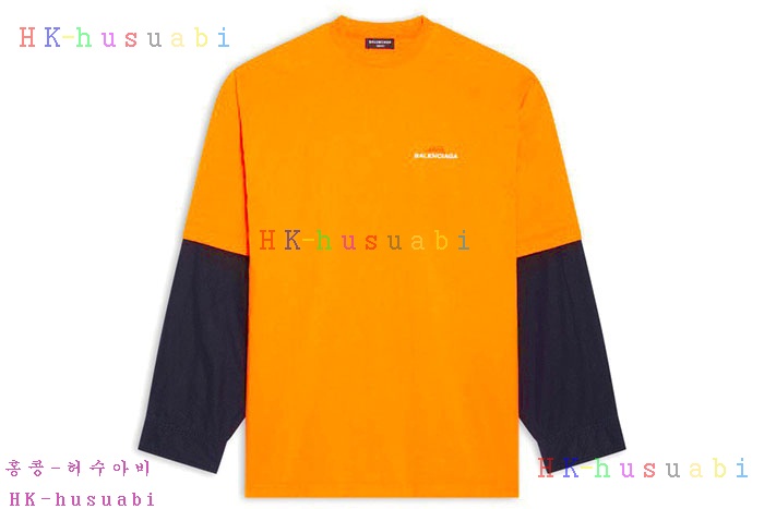NEW 발렌시아가 긴팔티 신상 B 557238