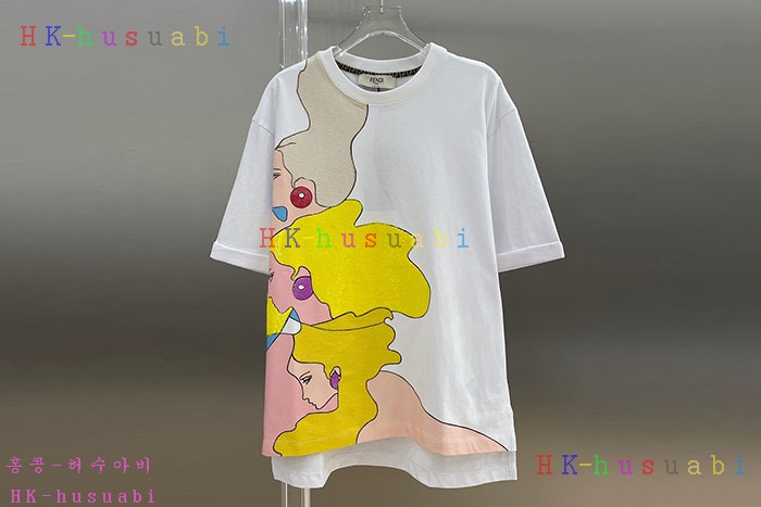 NEW 펜디 반팔티 신상 F 5527220