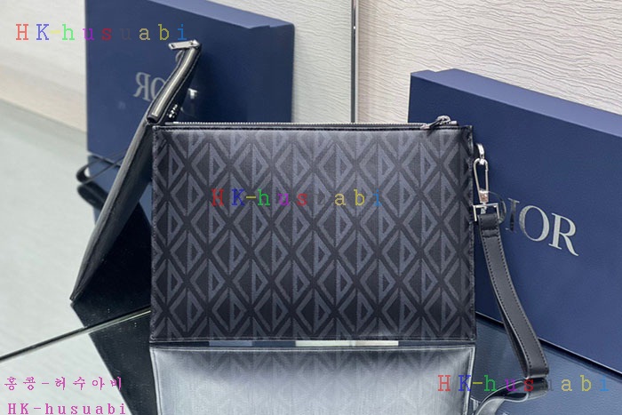 ★미러급★디올 CD 다이아몬드 캔버스 클러치 5557101(2컬러)