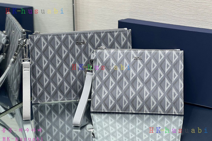 ★미러급★디올 CD 다이아몬드 캔버스 클러치 5557101(2컬러)