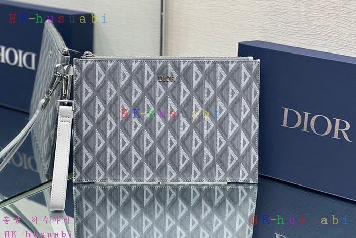 ★미러급★디올 CD 다이아몬드 캔버스 클러치 5557101(2컬러)