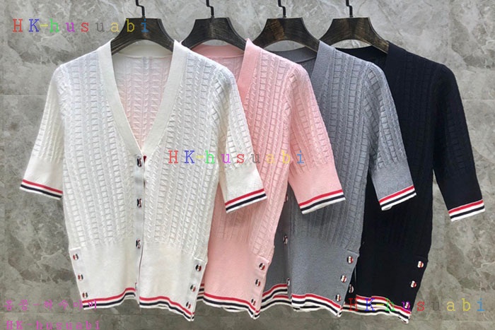 NEW  톰브라운 반팔상의 신상 TB 88855