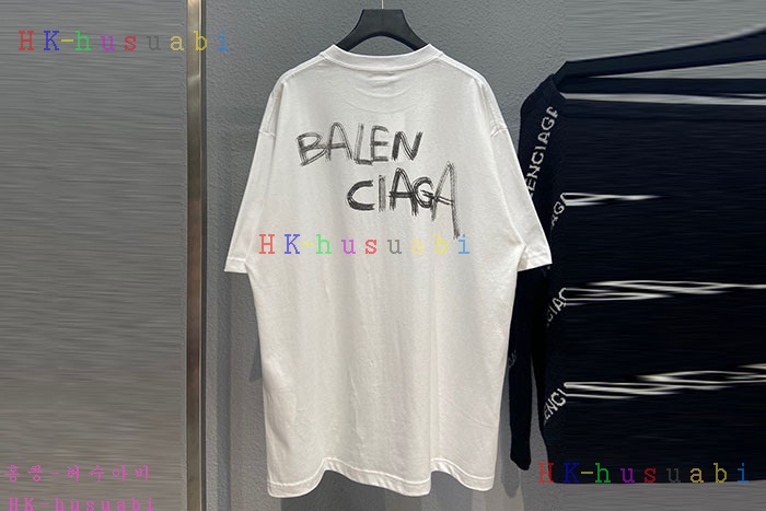 NEW 발렌시아가 반팔티 신상 B 9933327