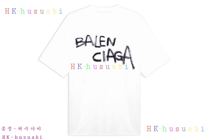 NEW 발렌시아가 반팔티 신상 B 9933327