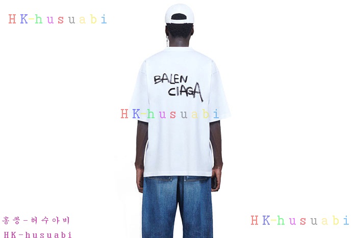 NEW 발렌시아가 반팔티 신상 B 9933327