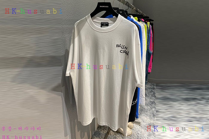 NEW 발렌시아가 반팔티 신상 B 9933327