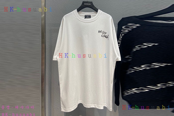 NEW 발렌시아가 반팔티 신상 B 9933327