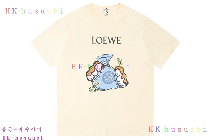 NEW 로에베 반팔티 신상 LW 312409