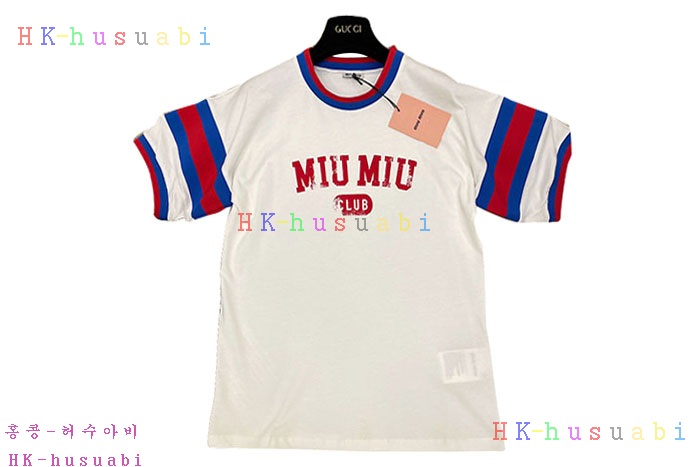 NEW 미우미우 반팔티 MU 635227