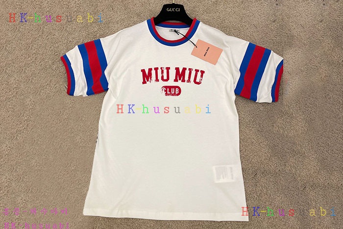 NEW 미우미우 반팔티 MU 635227