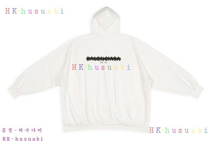 NEW 발렌시아가 후드티 신상 B 9528013