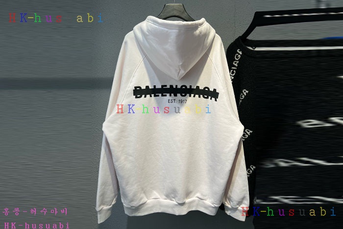 NEW 발렌시아가 후드티 신상 B 9528013