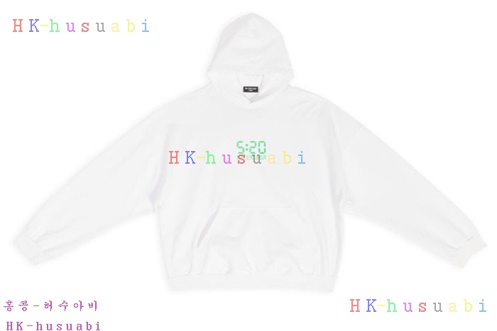 NEW 발렌시아가 후드티 신상 B 9528015