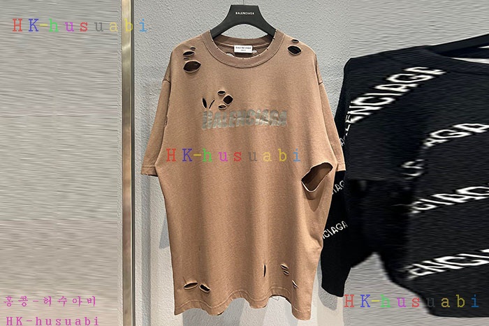 NEW 발렌시아가 반팔티 신상 B 95280258