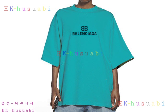 NEW 발렌시아가 반팔티 신상 B 95280290