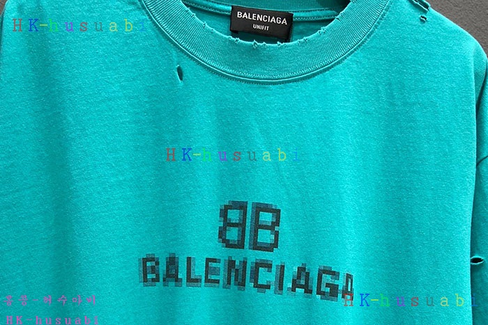 NEW 발렌시아가 반팔티 신상 B 95280290