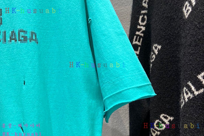 NEW 발렌시아가 반팔티 신상 B 95280290