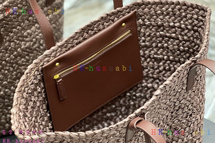 ★미러급★입생로랑 PANIER 라피아 토트 693242-2