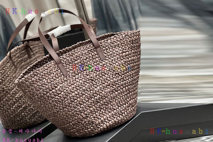 ★미러급★입생로랑 PANIER 라피아 토트 693242-2